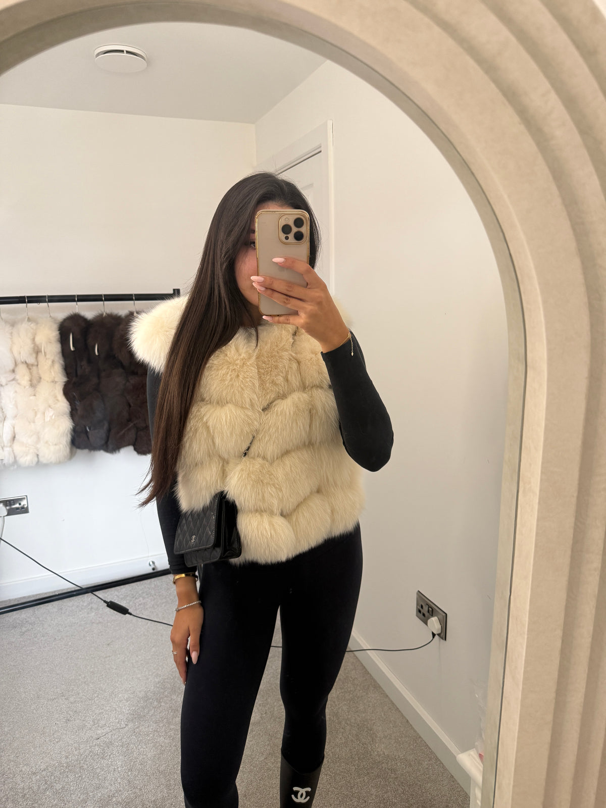 Fox Fur Gilet