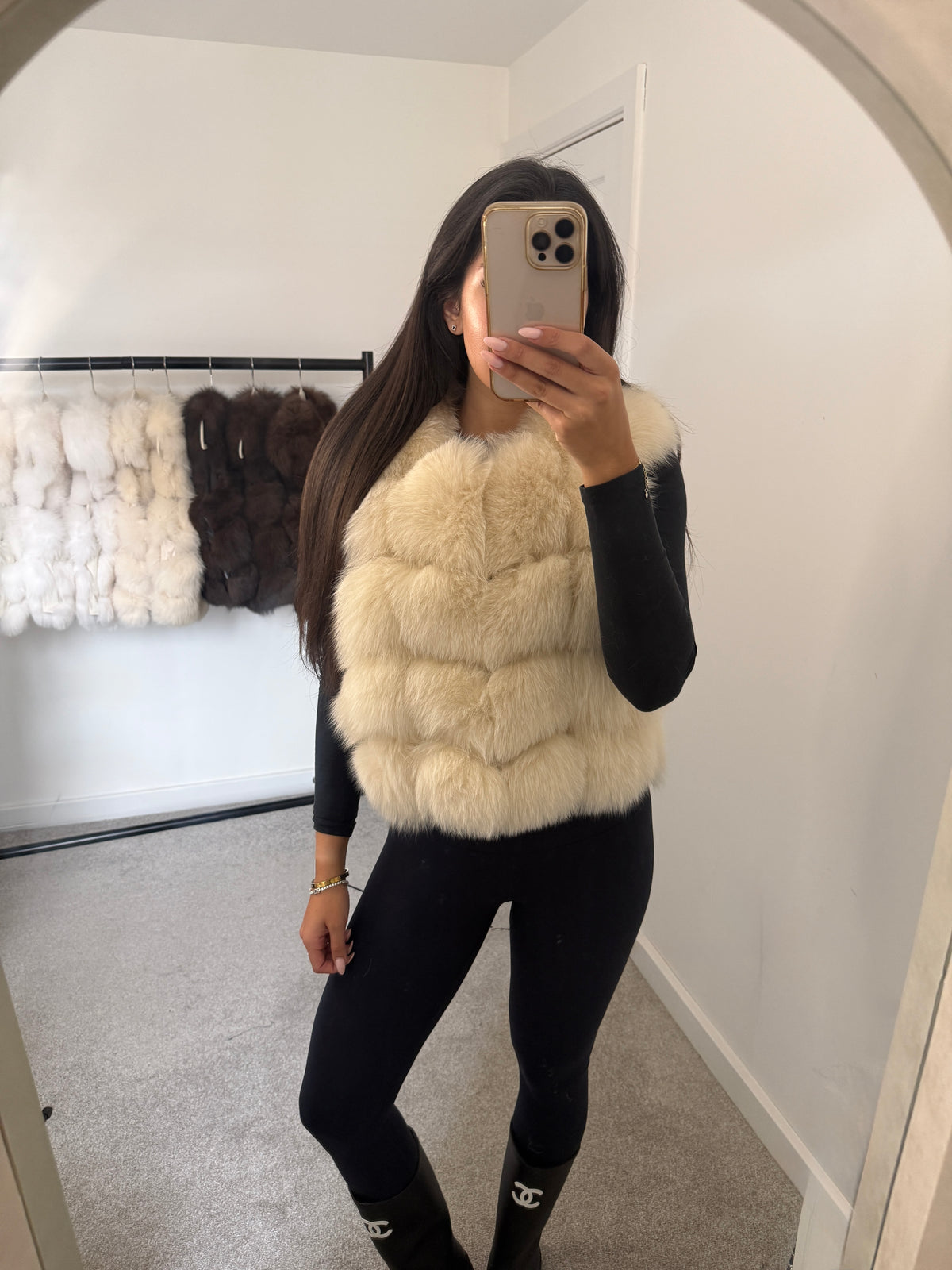 Fox Fur Gilet