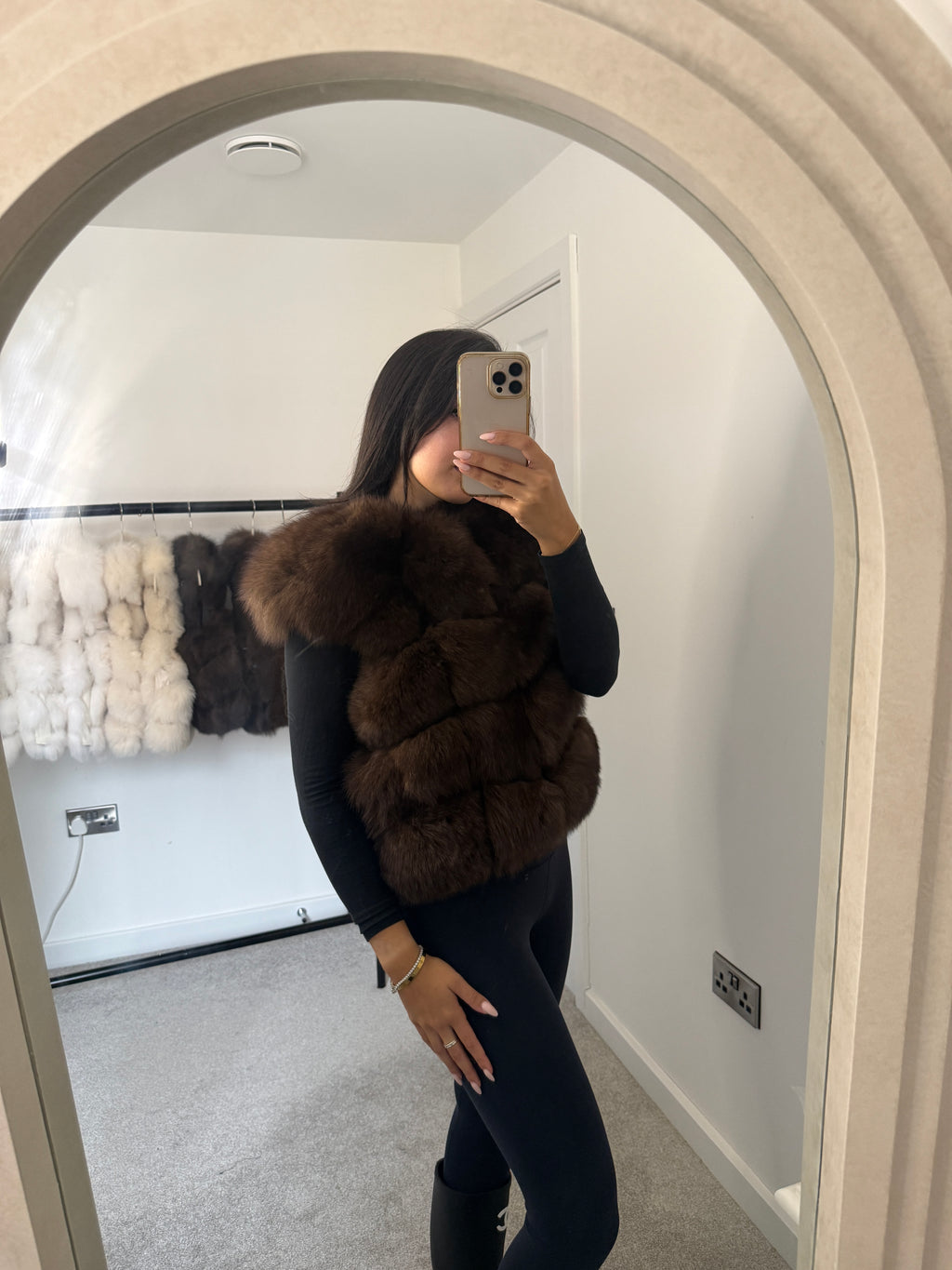 Fox Fur Gilet